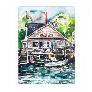 Nantucket Watercolor Magnet